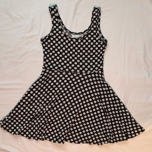 Kitschen polka dot skater minidress M